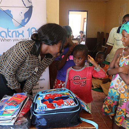 IFD Logistics Sierra Leone CSR matrix101 Change A Life Scholarship Supports Children Of Dolbert International School 2017