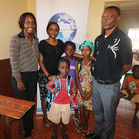 IFD Logistics Sierra Leone CSR matrix101 Change A Life Scholarship Supports Children Of Dolbert International School 2017