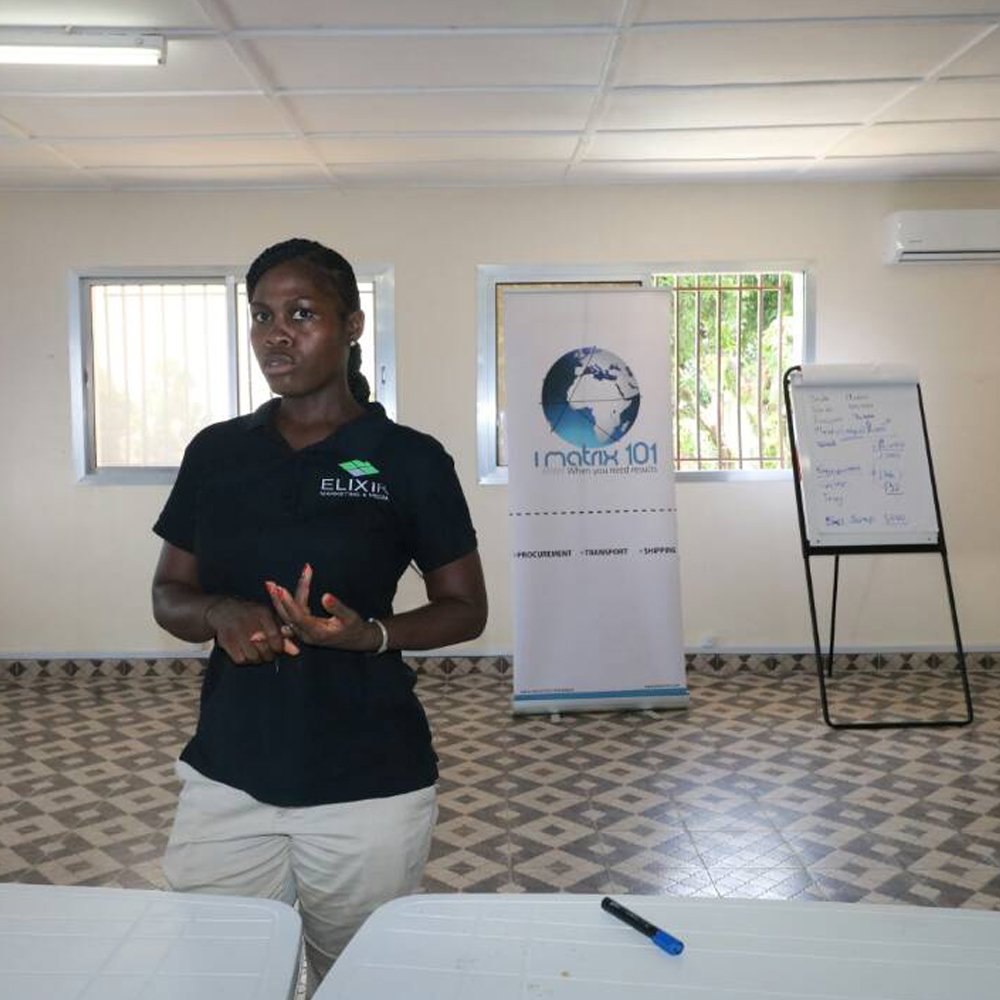 IFD Logistics Sierra Leone Imatrix101 Conducts Training Workshop for The Aberdeen Womens Center: Soap Making for Business Development 2017