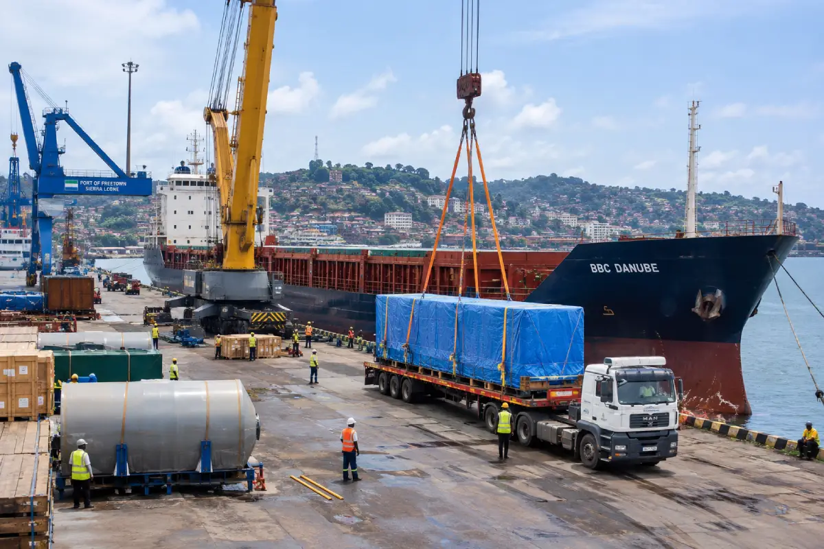 From Port to Province: The Journey of Project Cargo in Sierra Leone