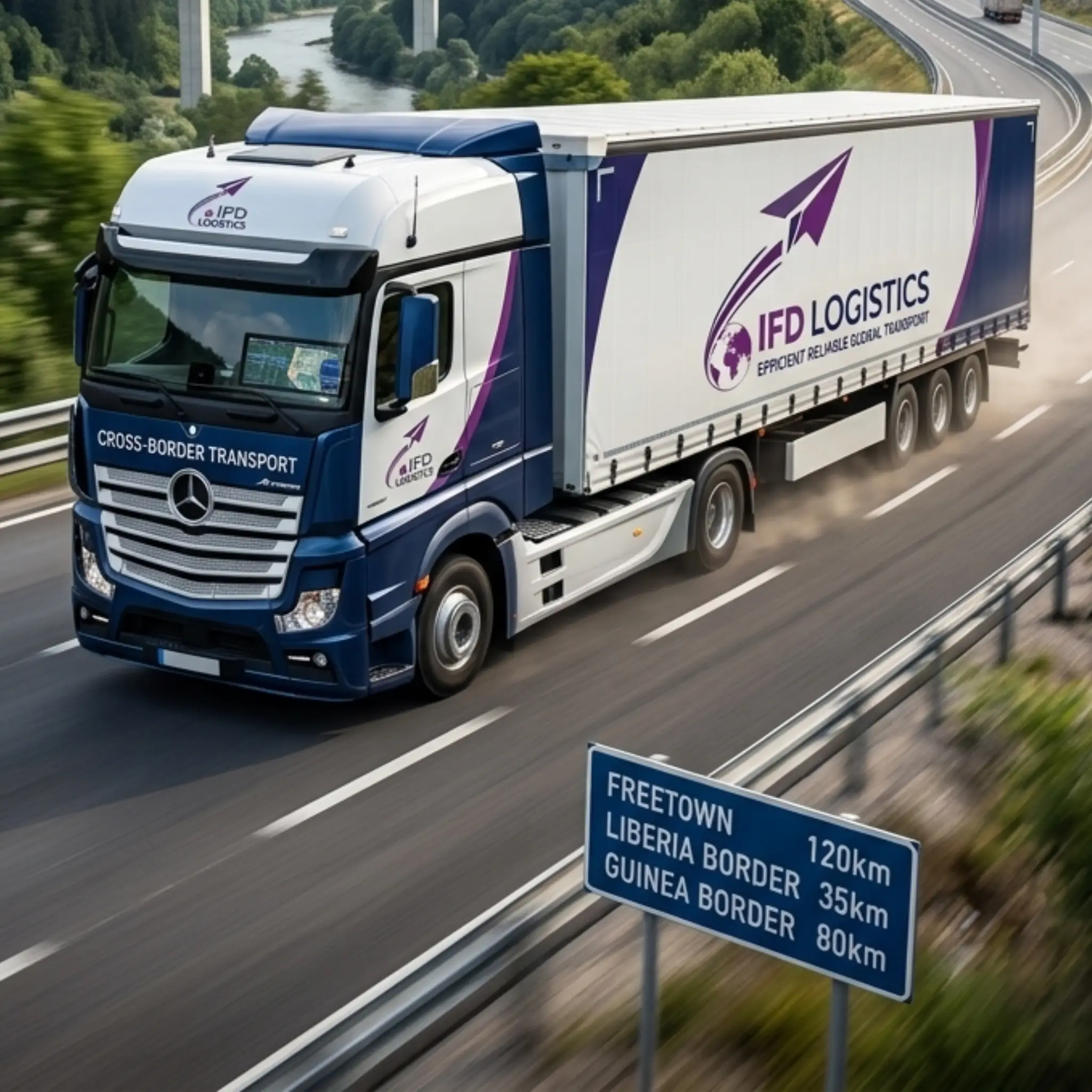 Upgraded transport corridors enable faster cross-border haulage across the Mano River Union