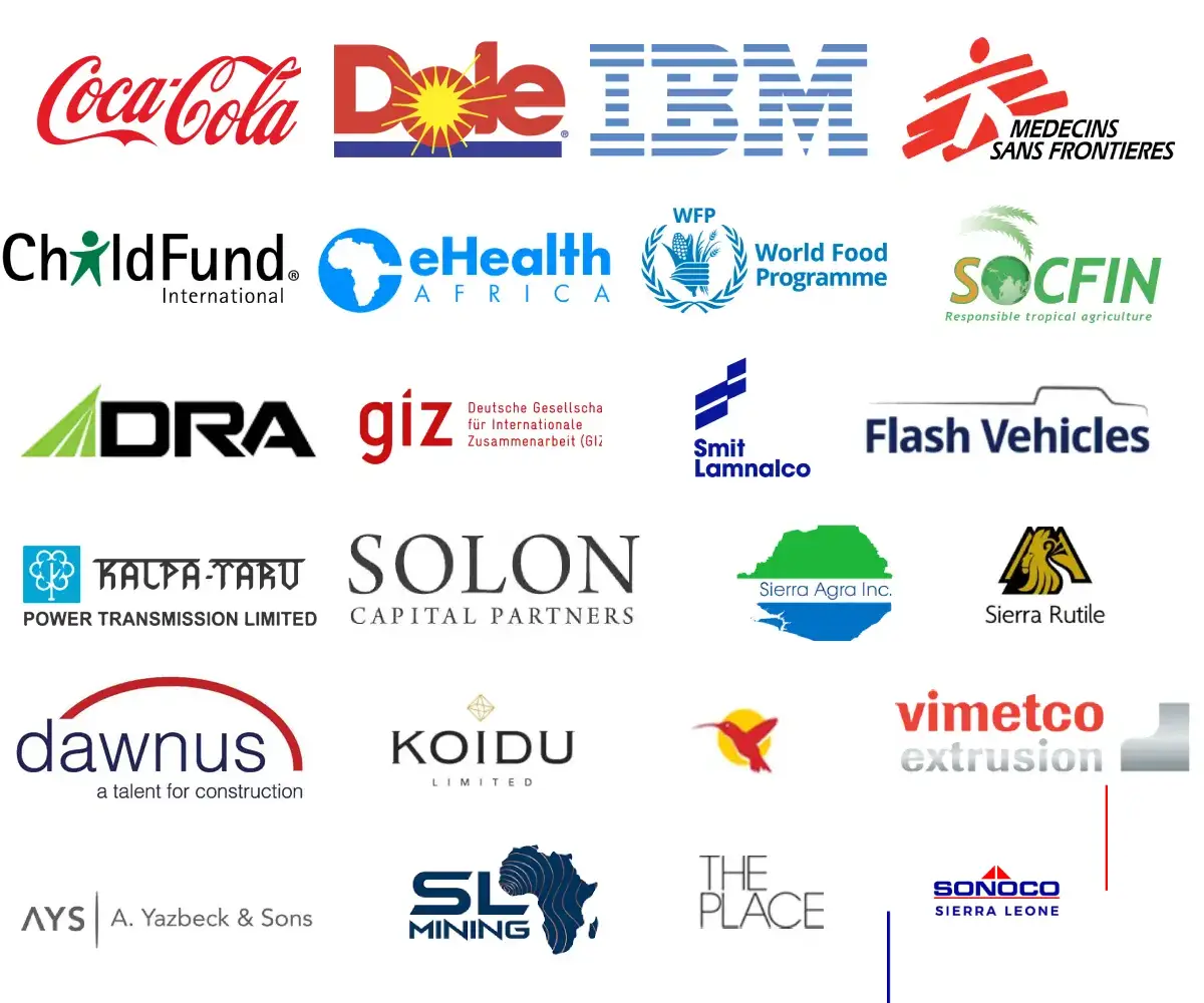 Clients IFD Logistics Sierra Leone