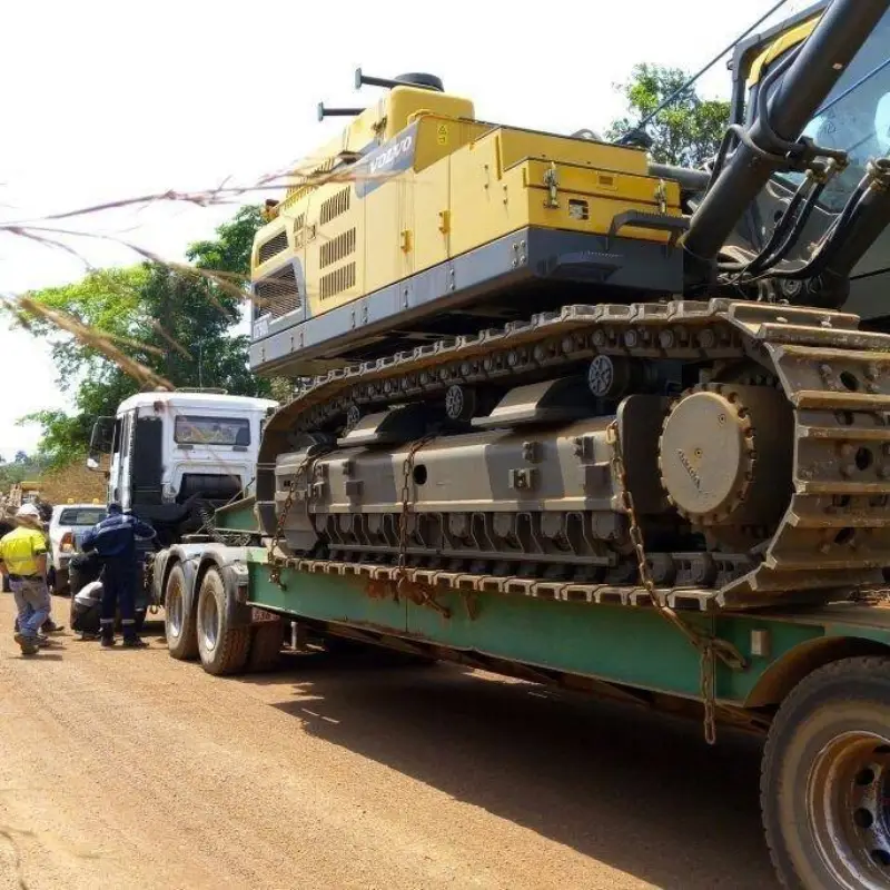 SRL/Iluka Fleet Import Shipment of Volvo Machinery (Excavators, Articulated Dump Trucks and wheel loaders) November 2016 – March 2017